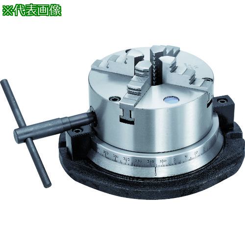 ■TRUSCO 簡易縦型ロータリーテーブル 外径200mm〔品番:VSR8〕【2083138:0】[店頭受取不可]