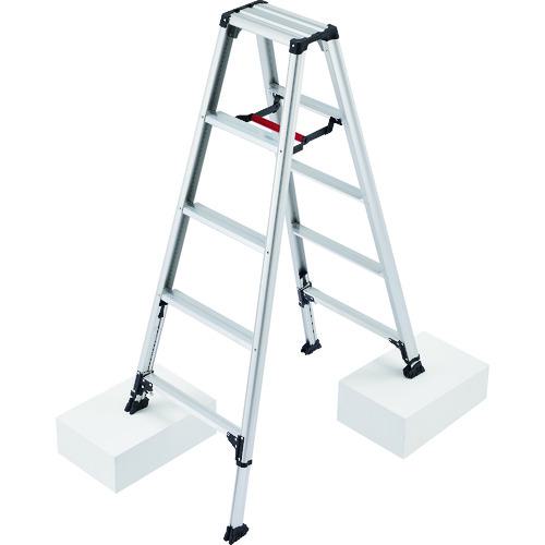 ■ハセガワ 専用脚立 脚軽 RZS 5段(脚部伸縮式)〔品番:RZS15A〕【2116015:0】[直送DS][店頭受取不可]