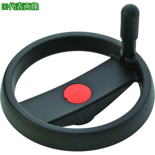 ■ELESA ツインスポークハンドル車〔品番:TWN100F〕【2125322:0】[店頭受取不可]
