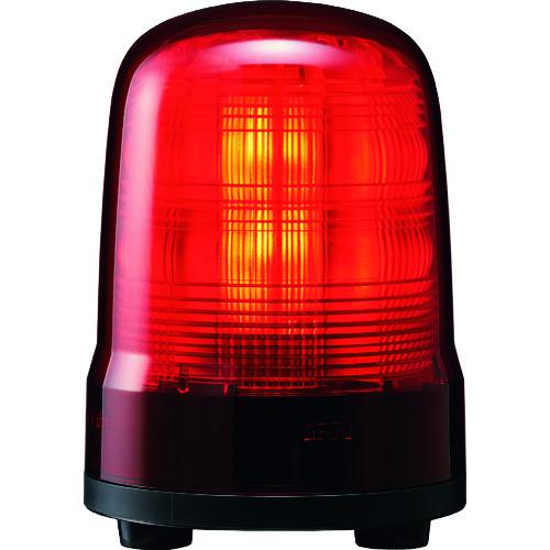 ■PATLITE モータレス回転灯 Φ100 M2 キャブ R〔品番:SF10M2JNR〕【2159236:0】[店頭受取不可]
