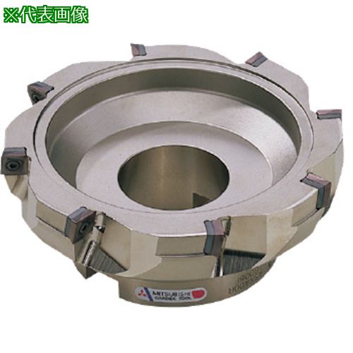 ■三菱 ASX400形 汎用肩削り アーバタイプ正面フライス 右勝手〔品番:ASX400R16008F〕【2256461:0】[店頭受取不可]