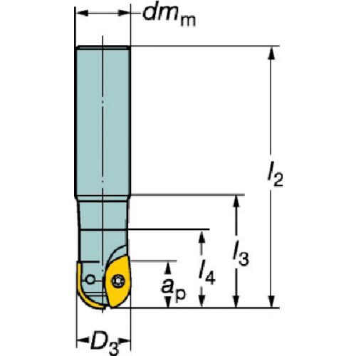 ■SANDVIK コロミル216 ボールエンドミル(440)〔品番:R21625A32065〕【2271206:0】[店頭受取不可]_1