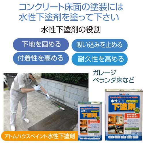 ■アトムペイント 水性コンクリート床用 フロアトップ #15ライムグリーン 7L〔品番:0000116133〕【2281726:0】[店頭受取不可]_3