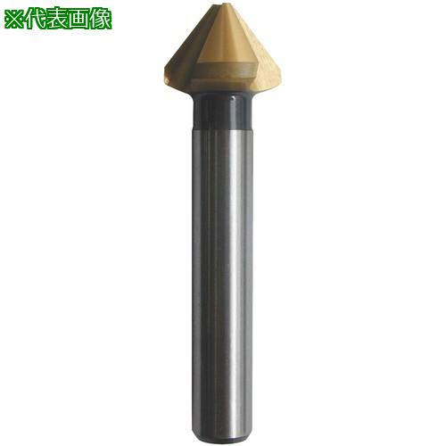 ■WEBA カウンターシンク No.19075-1 75°3枚刃 HSS TiNコ-ティング φ25〔品番:19075125〕【2281977:0】[店頭受取不可]