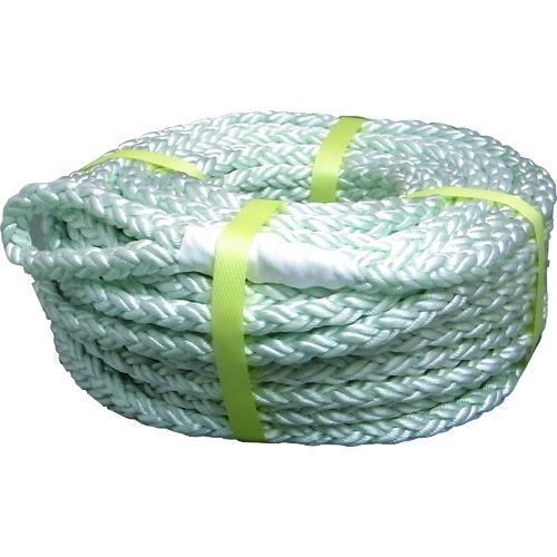 ■まつうら 電動ウインチ用ナイロンクロスロープ(8打ち) 12mmΦ×200m 両端アイ加工〔品番:NR8CROSS12200〕【2289516:0】[店頭受取不可]_1