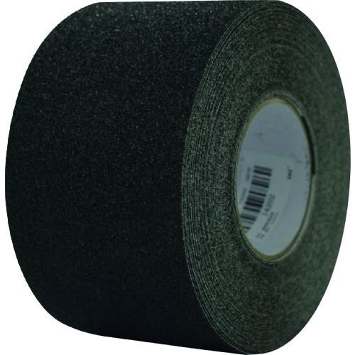 ■セーフ幽客 上滑り打ちきり磁気テープ 幅100mm×18m 黒〔品番:14202〕【2289653:0】[店先受け取り証書不可]