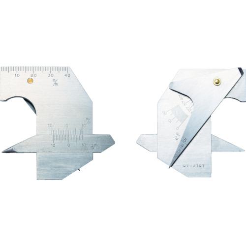 ■TRUSCO 溶接ゲージ 寸法測定精度±0.2〔品番:TWG2〕【2297337:0】[店頭受取不可]