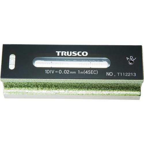 ■TRUSCO 平形精密水準器 寸法150 感度0.02〔品番:TFLB1502〕【2326701:0】[店頭受取不可]