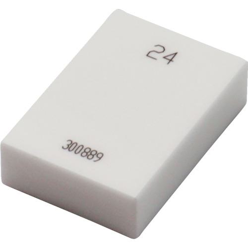 ■SK セラミックブロックゲージ 0級相当品 24.00mm〔品番:BC02400〕【2360938:0】[店頭受取不可]