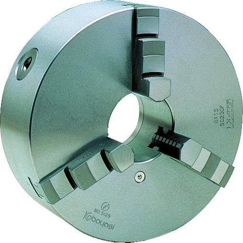 ■Victor スクロールチャック SC130F 5インチ 3ツ爪 一体爪〔品番:SC130F〕【2391091:0】[店頭受取不可] 47,124円