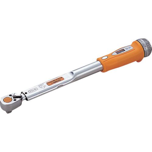 ■TONE プレセット形トルクレンチ(ダイレクトセットタイプ) 差込角9.5mm トルク調整範囲10~50N・m〔品番:T3MN50〕【2397404:0】[店頭受取不可]