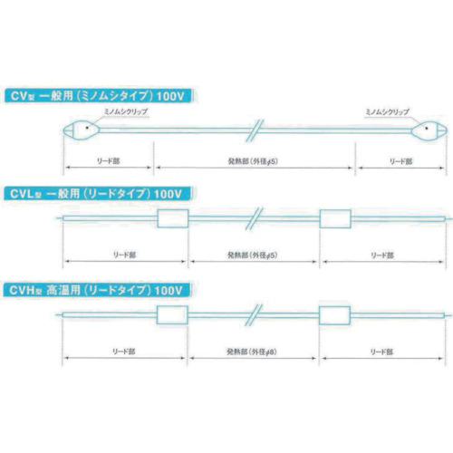 ■TTL コードヒーター〔品番:CVH2〕【2409261:0】[店頭受取不可]_1