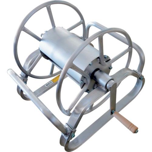 ■【在庫限り】昭和 アルミ製ホース巻取機(リールのみ) 床置き型〔品番:MA3B〕【2411440:0】[店頭受取不可]