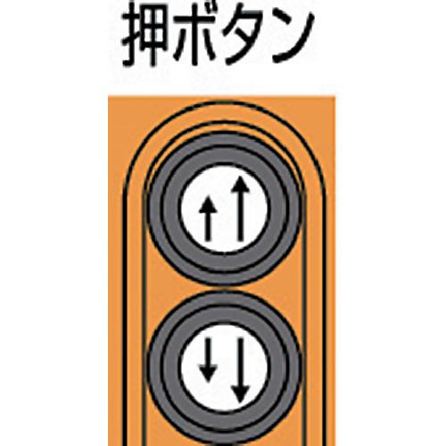 ■象印 フック式小型電気チェーンブロック(定速) 60kg 揚程3m (αSB-006 3m)〔品番:ASBK0630〕【2421755:0】[店頭受取不可]_1