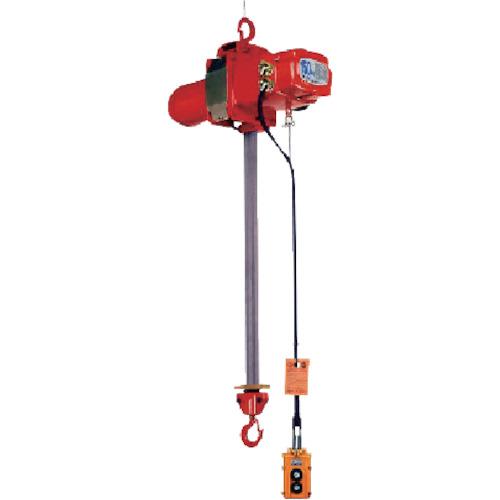 ■象印 三相200Vファイバーホイスト(1速型)150KG・5m (BEC-150)〔品番:BECK1550〕【2422280:0】[店頭受取不可]