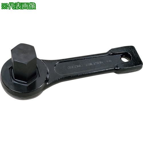 ■ASH 打撃六角棒スパナ46mm〔品番:DA4600〕【2429001:0】[店頭受取不可]