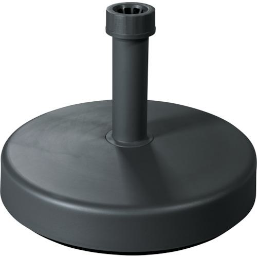 ■DOPPLER パラソル用ベース BASE FILLABLE 丸形 黒〔品番:85899SA〕【2434221:0】[店頭受取不可]