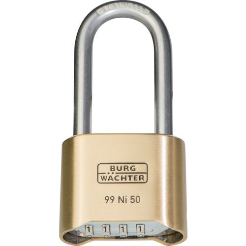 ■ブルク ヴェヒター ダイヤル式南京錠 No.99 つる長 99Ni50HB-65SB〔品番:37491〕【2436962:0】[店頭受取不可]