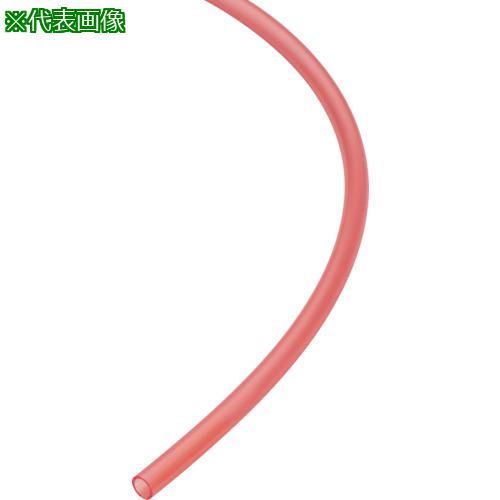 ■PISCO フッ素樹脂(FEP)チューブ クリアレッド 10×7.5 20M〔品番:SET107520CR〕【2493108:0】[店頭受取不可]
