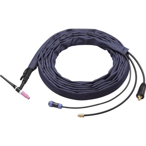 ■マイト MT-200FDP、LBT-130D TIGトーチ 8m (WP-17)※トーチ一式+トーチスイッチ+布製チャック式トーチカバー/セット〔品番:CP17252FDP〕【2503498:0】[店頭受取不可]