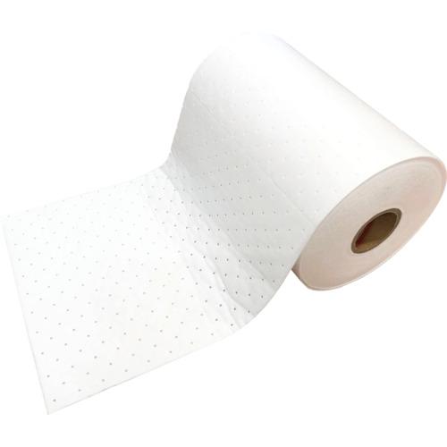 ■JOHNAN 油吸収材 アブラトール ロール 400×1.5mm 50m巻〔品番:PCR4050R〕【2506225:0】[店頭受取不可]
