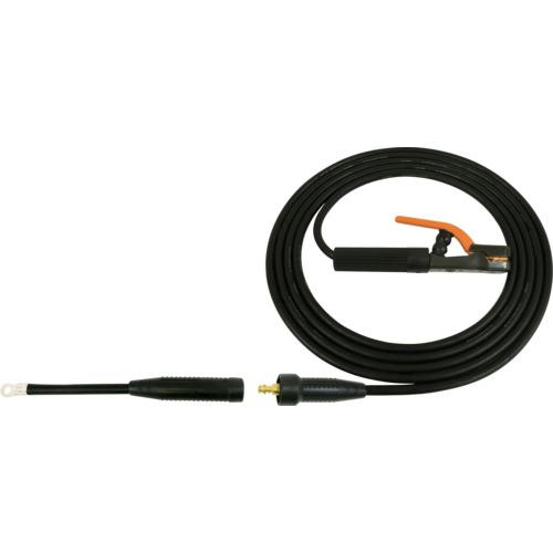 ■マイト ホルダー・ネジロックジョイントオス+メスWCT20cm付キャプタイヤ 10m (38mm2×10m)〔品番:CTJH3810N〕【2506655:0】[店頭受取不可]