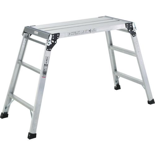 ■アルインコ プロ仕様足場台 天板高さ0.82m 最大使用質量130kg〔品番:PXGK910W〕【2509697:0】[直送DS][店頭受取不可]