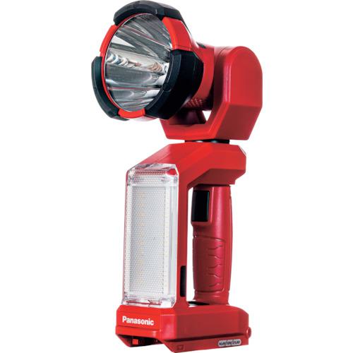 ■Panasonic 工事用充電LEDスポットワイドライト 赤〔品番:EZ37C6XR〕【2509824:0】[店頭受取不可]