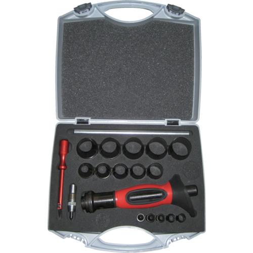 ■RACODON 穴あけポンチ 15個セット シールリングカッター付〔品番:RJ330PC〕【2509826:0】[店頭受取不可]