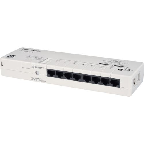 ■Panasonic PN210808 デスクサイドスイッチングハブSwitch-S8E〔品番:VYPN210808〕【2510921:0】[店頭受取不可]