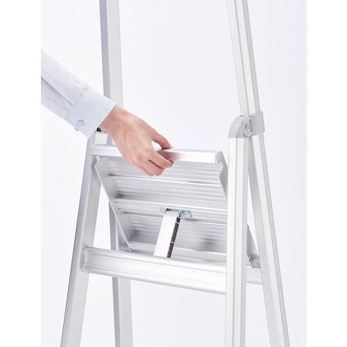 ■ハセガワ 天板幅広上枠付きアルミ踏台 SRA型 2段(17895)〔品番:SRA5A〕【2511090:0】[直送DS][店頭受取不可]_6