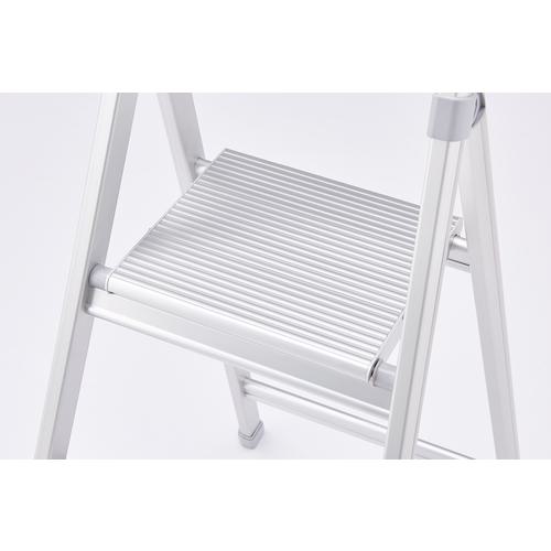 ■ハセガワ 天板幅広上枠付きアルミ踏台 SRA型 2段(17895)〔品番:SRA5A〕【2511090:0】[直送DS][店頭受取不可]_3