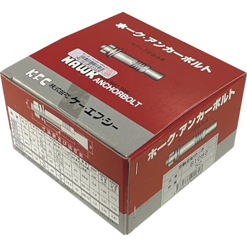 ■ケー・エフ・シー ホーク・アンカーボルトBタイプ 溶融亜鉛メッキ《80本入》〔品番:B12200HDZ〕【2512814×80:0】[店頭受取不可]_1