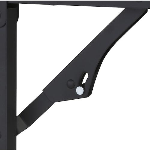 ■TRUSCO 折りたたみ会議テーブル 1800X450XH700 棚板なし ナチュラル〔品番:TST1845C〕【2555347:0】[直送DS][店頭受取不可]_3