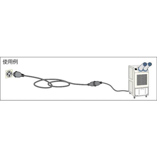 ■TRUSCO 三相200V延長コード 10M〔品番:T4P20AW10〕【2562863:0】[店頭受取不可]_2