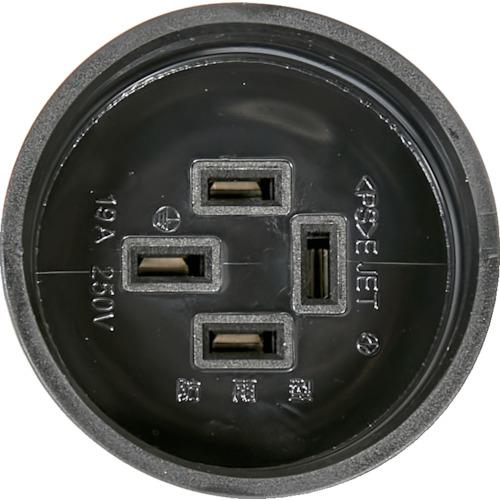 □TRUSCO 三相200V延長コード 5M〔品番:T4P20AW5〕【2562855:0】[店頭