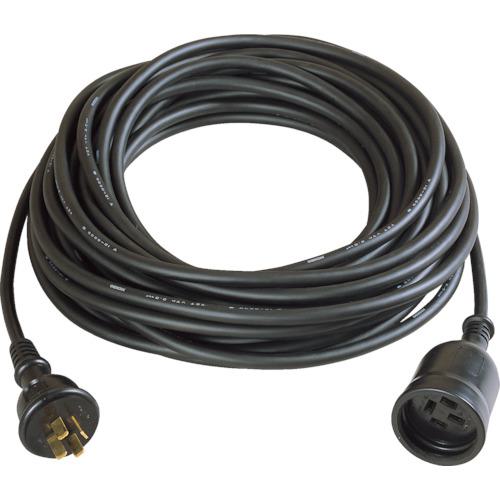 ■TRUSCO 三相200V延長コード 10M〔品番:T4P20AW10〕【2562863:0】[店頭受取不可]