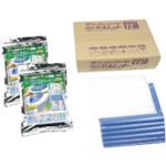 ■BROWN 非常用トイレ セルレット 72回分セット〔品番:S72F〕【2568264:0】[店頭受取不可]