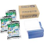 ■BROWN 非常用トイレ セルレット 108回分セット〔品番:S108F〕【2568266:0】[店頭受取不可]