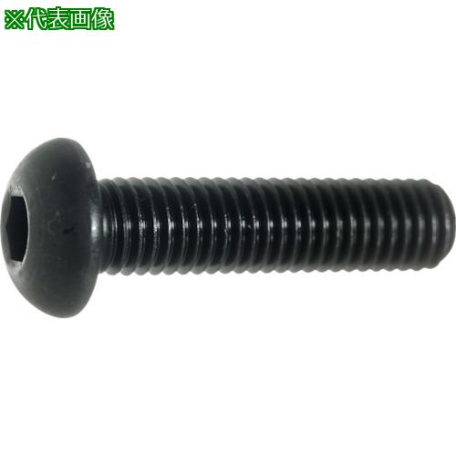 ■TRUSCO 六角穴付ボタンボルト SCM435 黒染め M10×30 15本入〔品番:B0741030〕【2569259:0】[店頭受取不可]