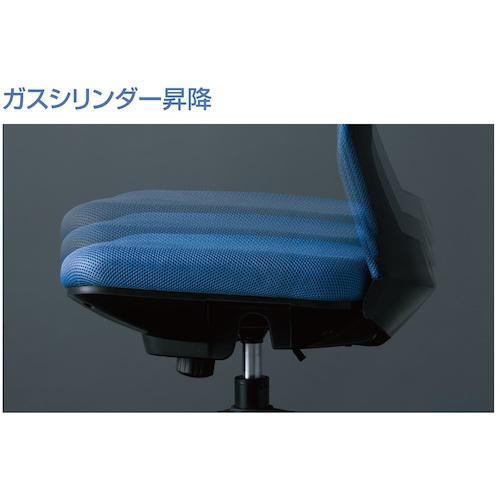 ■IRIS シンフォートチェア背メッシュ グレー〔品番:SFN46M0MGY〕【2572195:0】[直送DS][店頭受取不可]_1