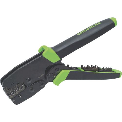 ■GREENLEE 【売切商品】ラチェット式圧着端子用クリンパー〔品番:K210〕【2574060:0】[店頭受取不可]
