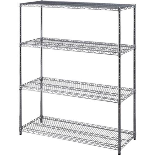 ■IRIS 106493 メタルラック[[R下]] 高耐荷重棚板セット品 MRー1215JK シルバー〔品番:MR1215JK〕【2574749:0】[直送DS][店頭受取不可]