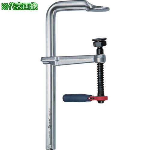 ■TRUSCO ラチェットハンドル式L型クランプ 最大口開600mm×深さ120mm〔品番:S60R12〕【2580266:0】[店頭受取不可]