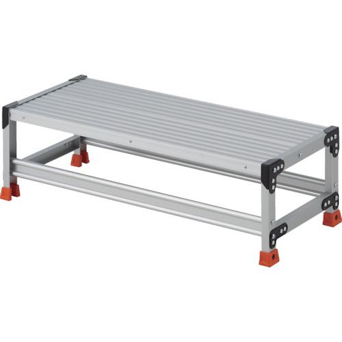 ■TRUSCO 作業用踏台 1段 高さ0.3m 天板1000×400〔品番:TSF1103〕【2580880:0】[店頭受取不可]