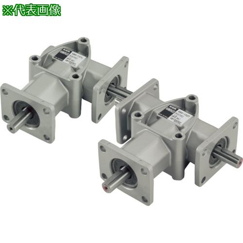 ■KHK ベベルボックスKBX-202L〔品番:KBX202L〕【2591690:0】[店頭受取不可]