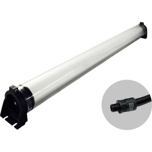 ■NIKKI 防水型LEDリニアライトAC100~240V(3mコードケーブルカバー付き)〔品番:NLM40SGACCC〕【2607337:0】[店頭受取不可]