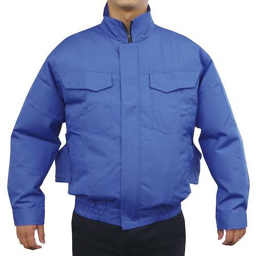 ■福徳 タフコレ防炎ブルゾン保護カバー付 ライトブルー L〔品番:8000LBLUL〕【2630956:0】[店頭受取不可]_6