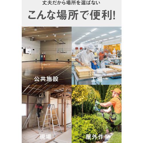 ■CAT 工場扇 45cm(壁・床タイプ)羽根軸180°半転機能付 イエロー〔品番:HV18S180〕【2684770:0】[店頭受取不可]