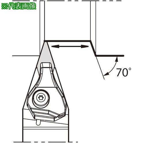 ■京セラ 外径・倣い加工用クーラントホルダ DVVN-JCT〔品番:DVVNN2525M16JCT〕【2729675:0】[店頭受取不可]